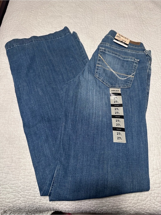 Ariat Denim - Ariat Blue Denim Trouser Jeans